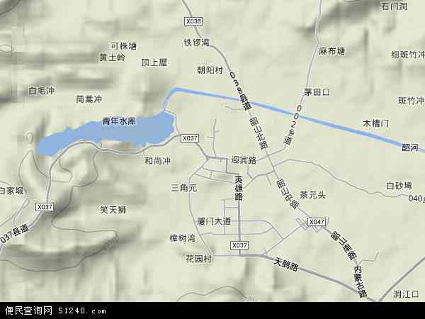 含山县清溪镇地图图片