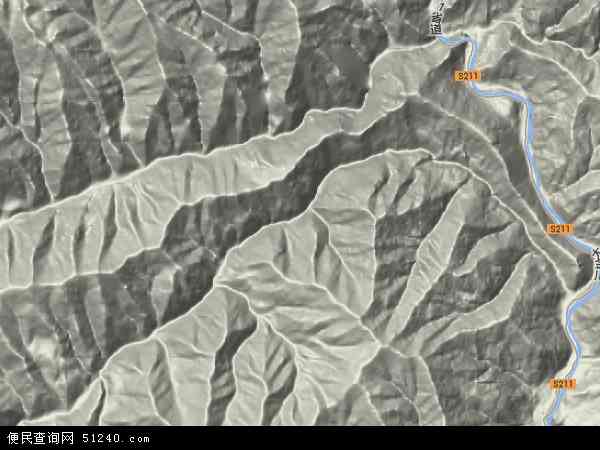 撒瓦脚乡地形图 - 撒瓦脚乡地形图高清版 - 2024年撒瓦脚乡地形图