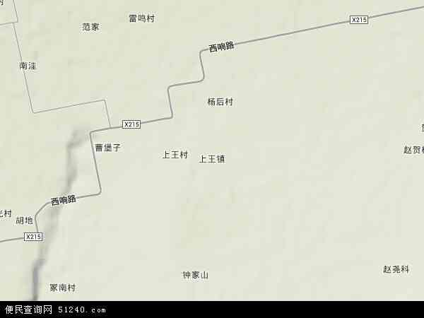上王镇地形图 - 上王镇地形图高清版 - 2024年上王镇地形图