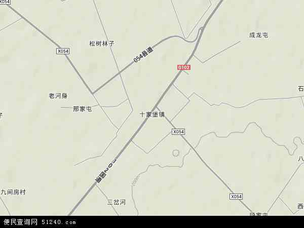 梨树县各乡镇地图图片