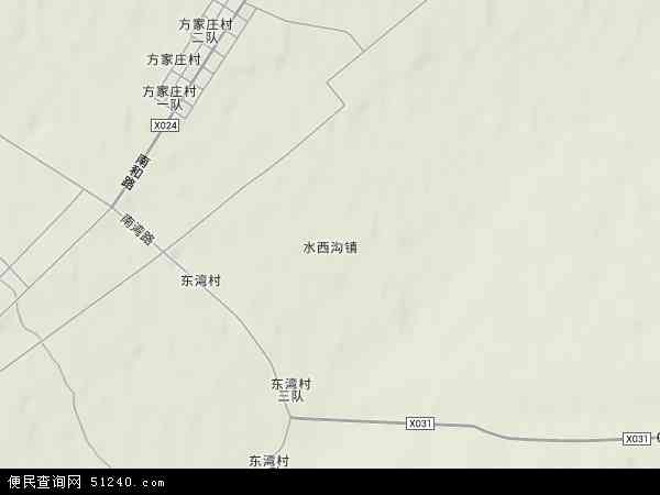 西沟村地图图片