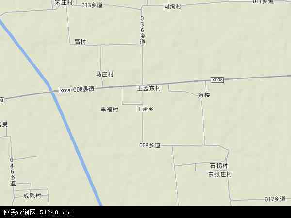王孟乡地形图 - 王孟乡地形图高清版 - 2024年王孟乡地形图