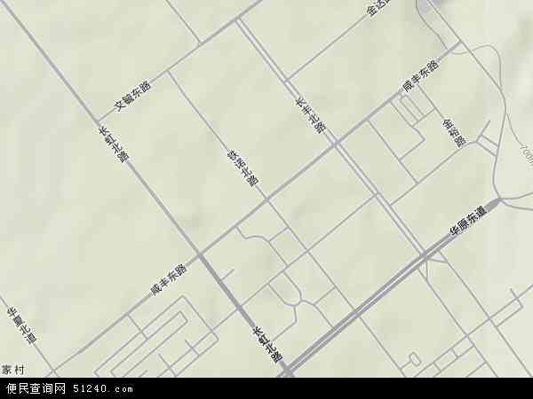 咸丰路地形图 - 咸丰路地形图高清版 - 2024年咸丰路地形图