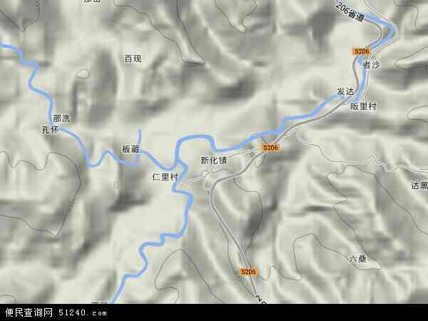 广西壮族自治区 百色市 乐业县 新化镇本站收录有:2021新化镇卫星地图