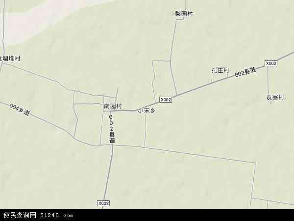 兰考县小宋乡地图图片
