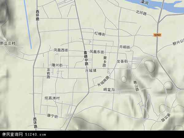 中国 河北省 唐山市 迁西县 兴城镇本站收录有:2021兴城镇卫星地图