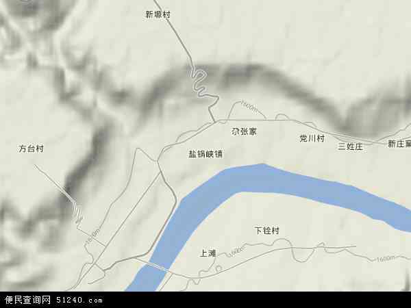 盐锅峡镇地形图 - 盐锅峡镇地形图高清版 - 2024年盐锅峡镇地形图