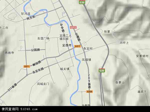 永定路地形图 - 永定路地形图高清版 - 2024年永定路地形图