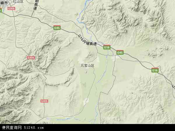  内蒙古 赤峰市 元宝山区本站收录有:2021元宝山区地图