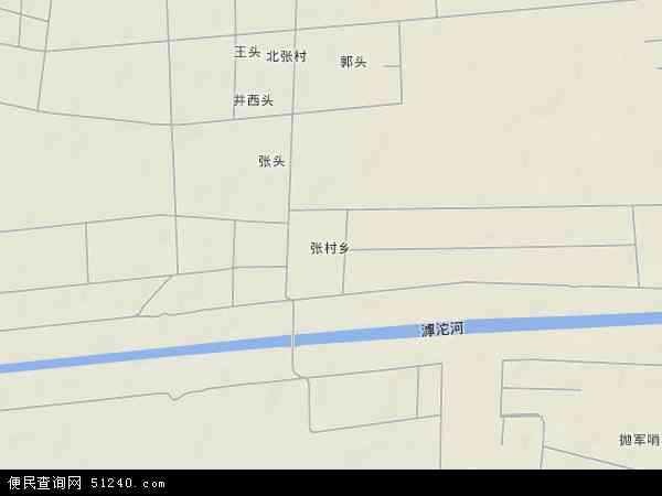 张村乡地形图 - 张村乡地形图高清版 - 2024年张村乡地形图