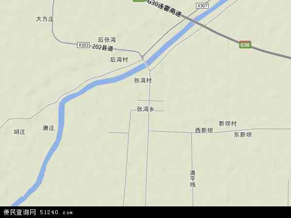 张湾乡地形图 - 张湾乡地形图高清版 - 2024年张湾乡地形图