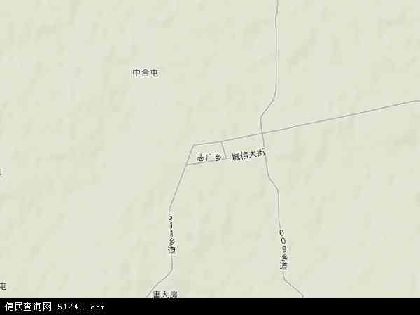 志广乡地形图 - 志广乡地形图高清版 - 2024年志广乡地形图