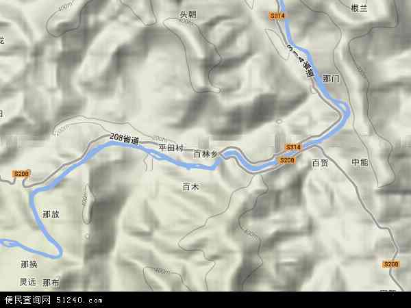 河池市 巴马瑶族自治县 百林乡本站收录有:2021百林乡卫星地图高清版