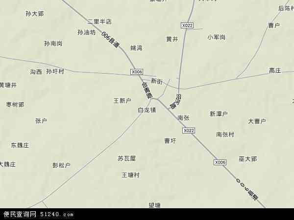 肥东县白龙镇地图图片
