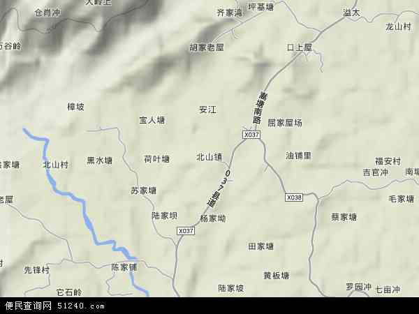 中国 湖南省 长沙市 长沙县 北山镇 本站收录有:2021北山镇卫星地图