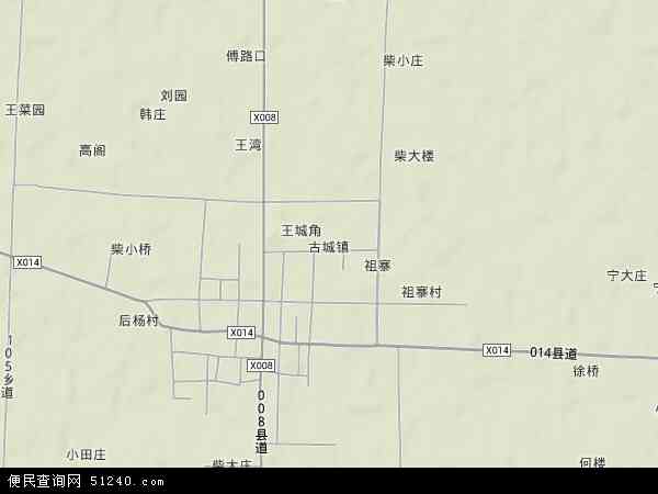 古城镇地形图 - 古城镇地形图高清版 - 2024年古城镇地形图