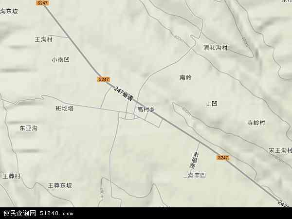 修武县高村乡地图图片