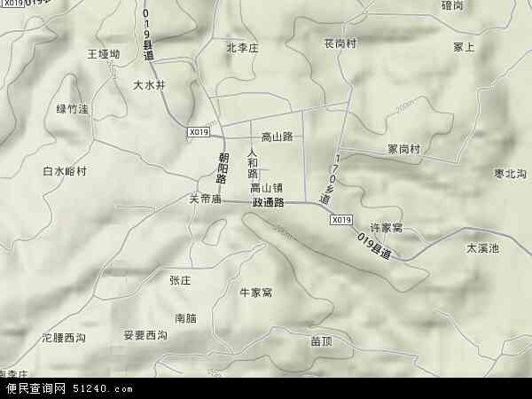 福清高山镇地图图片