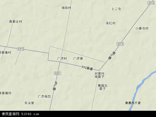广济镇地形图 - 广济镇地形图高清版 - 2024年广济镇地形图