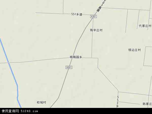 核桃园乡地形图 - 核桃园乡地形图高清版 - 2024年核桃园乡地形图
