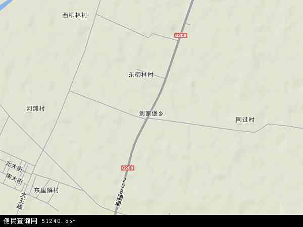 刘家堡乡地形图 - 刘家堡乡地形图高清版 - 2024年刘家堡乡地形图