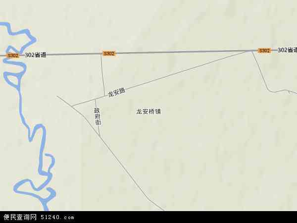 龙安桥镇地形图 - 龙安桥镇地形图高清版 - 2024年龙安桥镇地形图