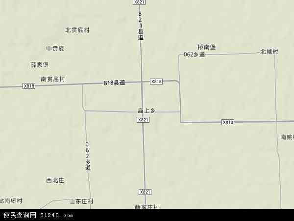 庙上乡地形图 - 庙上乡地形图高清版 - 2024年庙上乡地形图