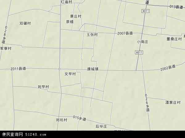濮城镇地形图 - 濮城镇地形图高清版 - 2024年濮城镇地形图