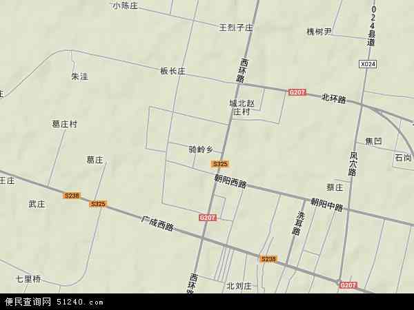 骑岭乡地形图 - 骑岭乡地形图高清版 - 2024年骑岭乡地形图