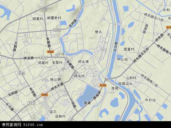 本溪桥头地图图片