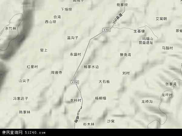 绥阳镇地形图 - 绥阳镇地形图高清版 - 2024年绥阳镇地形图