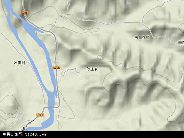 赞皇县各村卫星图图片