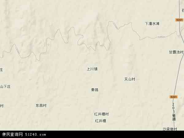 上川镇地形图 - 上川镇地形图高清版 - 2024年上川镇地形图