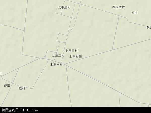 上乐村镇地图 