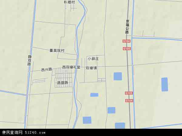 双塘镇地形图 - 双塘镇地形图高清版 - 2024年双塘镇地形图