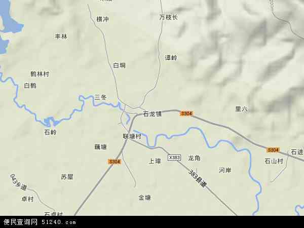 冕宁县石龙镇地图图片
