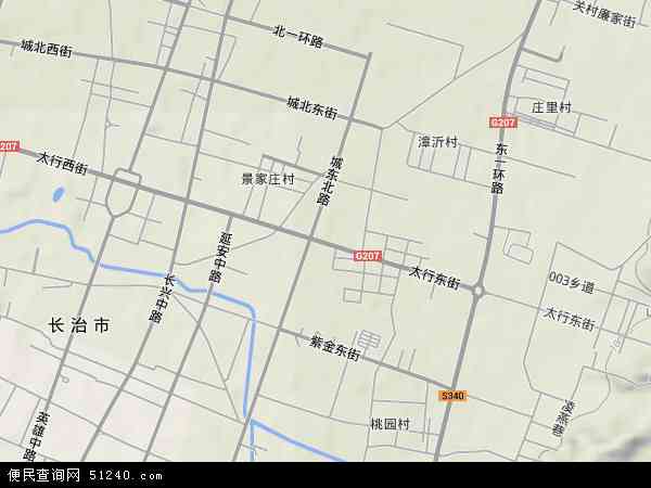 太行东街地形图 - 太行东街地形图高清版 - 2024年太行东街地形图