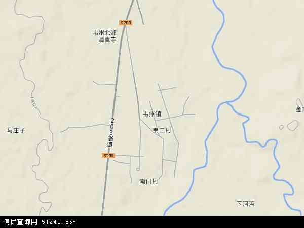韦州镇地形图 - 韦州镇地形图高清版 - 2024年韦州镇地形图