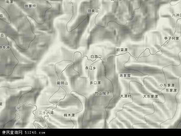 永江乡地形图 - 永江乡地形图高清版 - 2024年永江乡地形图
