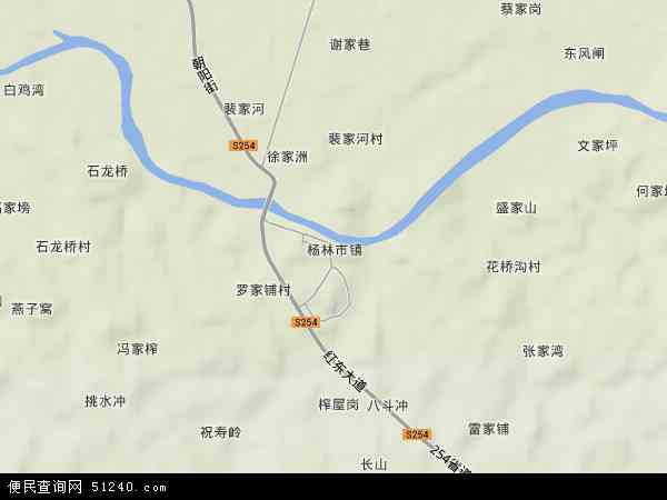 杨林市镇地形图 - 杨林市镇地形图高清版 - 2024年杨林市镇地形图