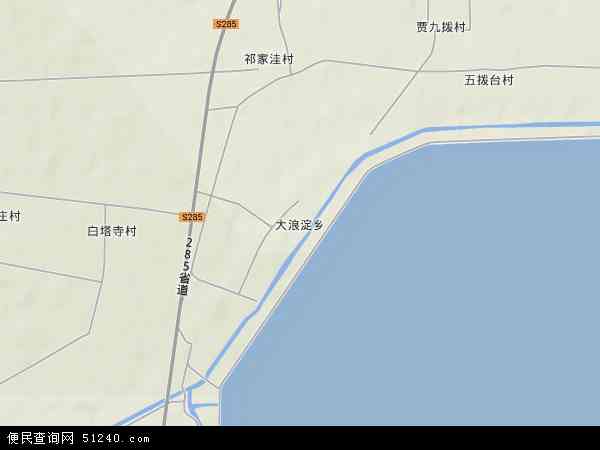 大浪淀乡地形图 - 大浪淀乡地形图高清版 - 2026年大浪淀乡地形图