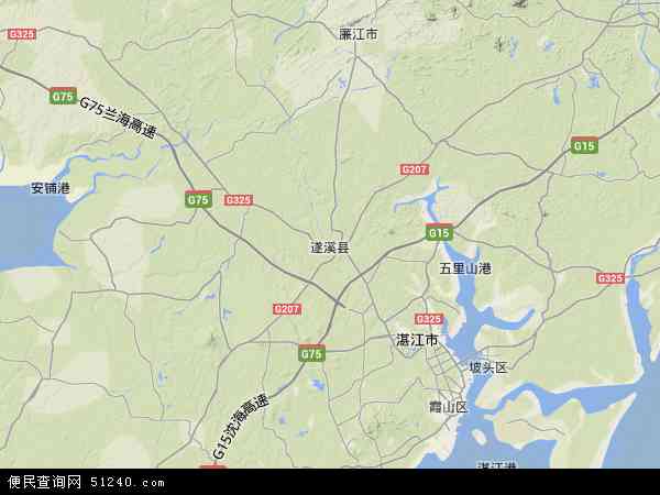 广前公司地形图 - 广前公司地形图高清版 - 2024年广前公司地形图