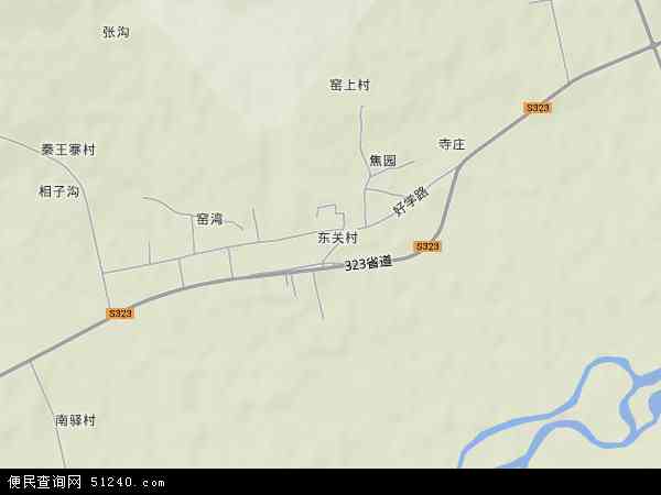 韩城镇地形图 - 韩城镇地形图高清版 - 2024年韩城镇地形图
