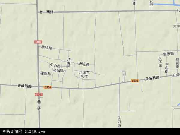 江城乡地形图 - 江城乡地形图高清版 - 2024年江城乡地形图