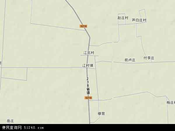 江村镇地形图 - 江村镇地形图高清版 - 2024年江村镇地形图