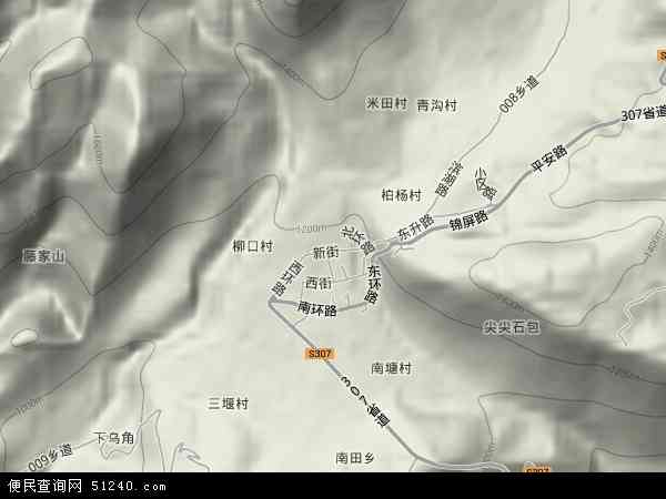 锦城镇地形图 - 锦城镇地形图高清版 - 2024年锦城镇地形图