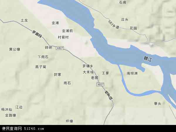 长丰县罗塘乡地图图片