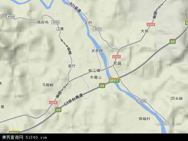 临江镇地图高清图片