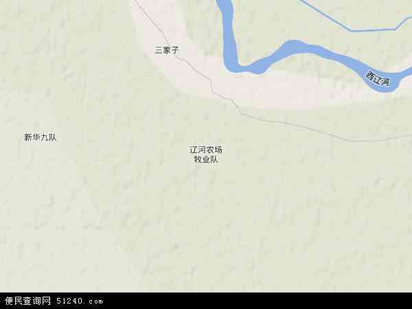 辽河农场地形图 - 辽河农场地形图高清版 - 2024年辽河农场地形图