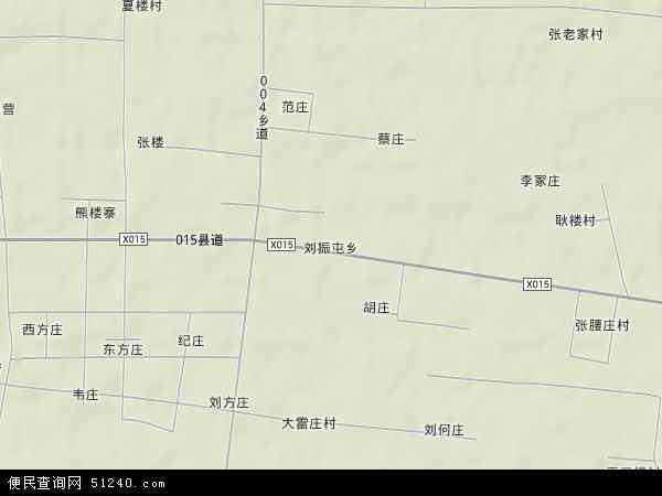 刘振屯乡地形图 - 刘振屯乡地形图高清版 - 2024年刘振屯乡地形图